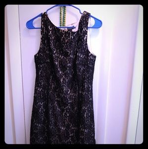 Taylor Womens Lace Sleeveless Dress